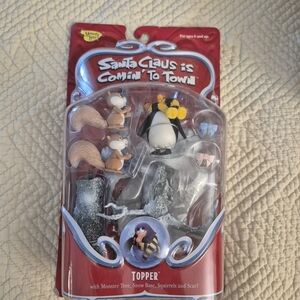 Memory Lane Santa Claus is Comin' to Town Topper 2004 Collectors Item